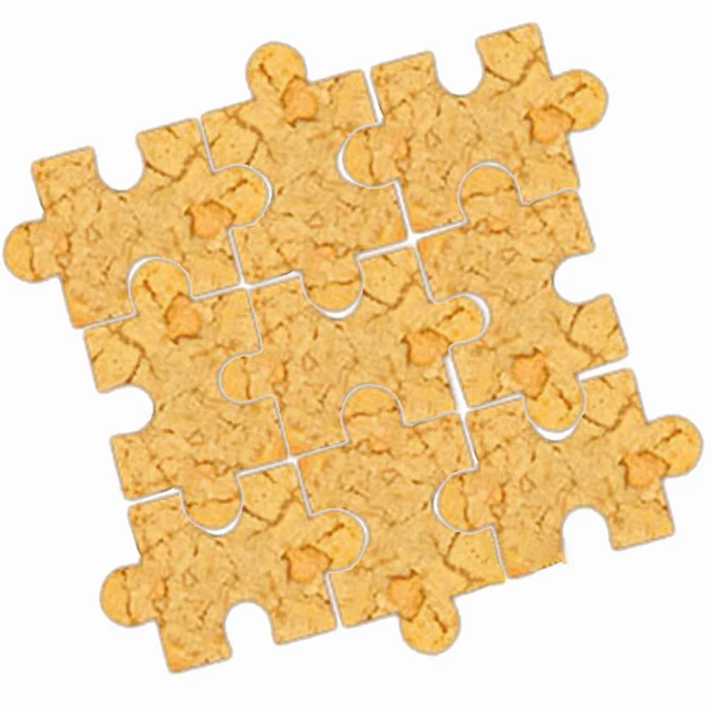 Cookie Cutters Jigsaw Shape Christmas Stainless Steel Cutter DIY Dessert Bakeware cake mold Kitchen accessories cookie cutters