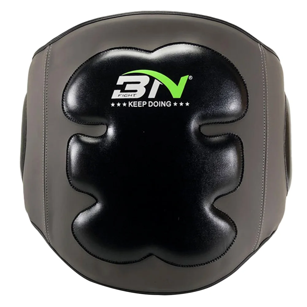 

Chest Sparring Boxing PU Leather Waist Guard Belly Pad Shockproof Stomach Protector Martial Arts Taekwondo Body Shield Muay Thai