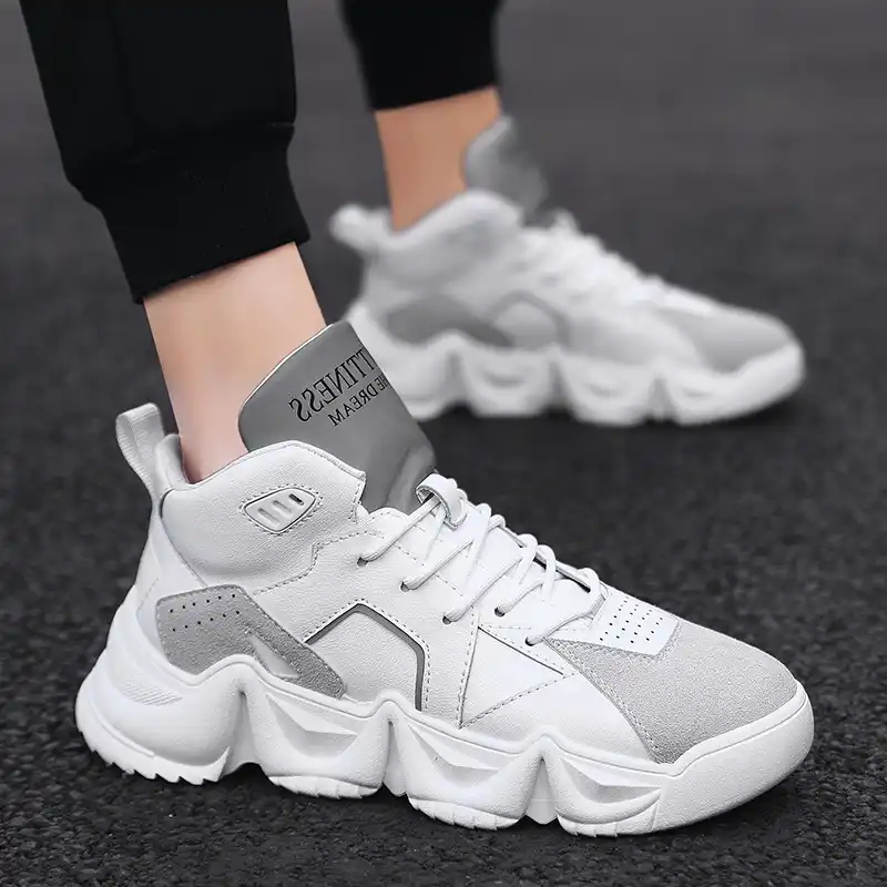 tenis masculino solado alto