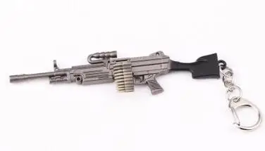 24 Игровой брелок PUBG Playerunknown Battlefield косплей реквизит брелок llaveros 98K AWM мини-кулон для фанатов 10 см - Цвет: 24