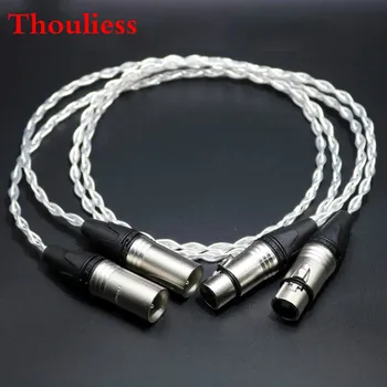 

Thouliess NEUTRIK3pin XLR Male to Female Cale XLR Balanced Interconnect CableXLR Audio Balance Cable for AG Single Crystal Cable