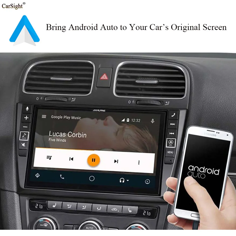 2020 Wireless Apple CarPlay Car Video Interface for Volkswagen Arteon Golf Polo Crafter Tiguan Touran Passat B8
