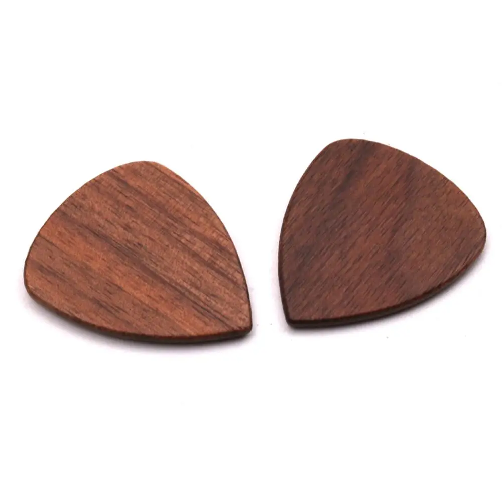 

2 Pcs Black Walnut Wood Skeleton Acoustic Bass Guitars Pick Paddles Guitar Playing Accessories Skeleton Acoustic Gift
