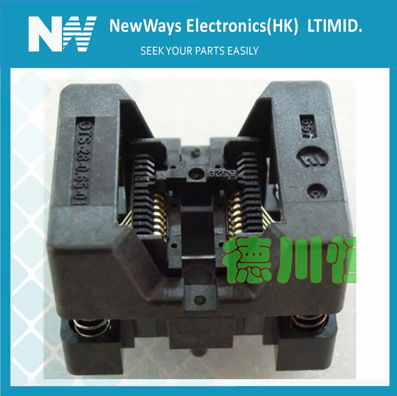 Ic Socket Tssop16 To Dip16 Ots-16 28-0 65-01Ic тестовый блок программатор адаптер | Строительство и