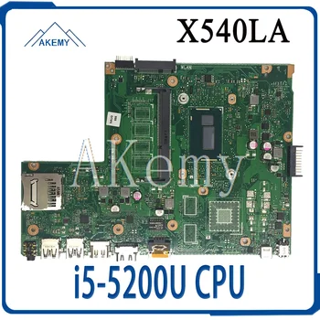 

AKEMY X540LA original mainboard For Asus VivoBook X540LJ X540LA F540L A540L with i5-5200U Laptop motherboard