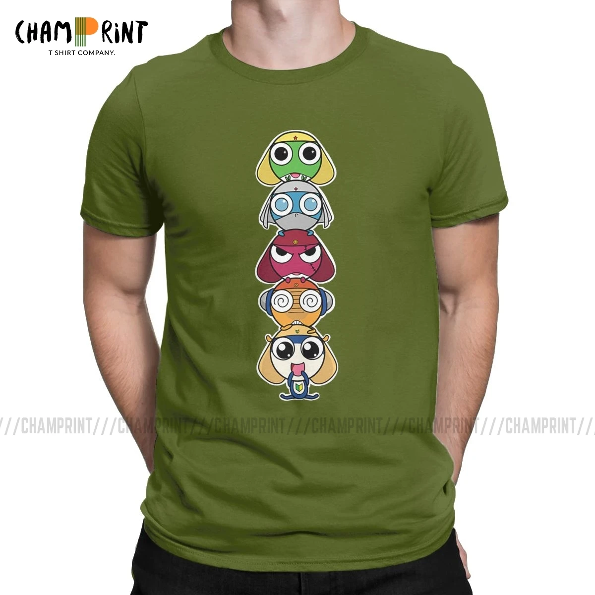 Leap Frogs In футболки на космическую тематику для мужчин Keroro мультфильм забавные хлопковые футболки с круглым вырезом короткий рукав Футболка подарок идея Топы