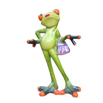 

Home Decoration New Frogs Figurine Sexy Modern Resin Home Sculpture Dolls Resin Model Odd Gifts Crafts Animal Ornaments