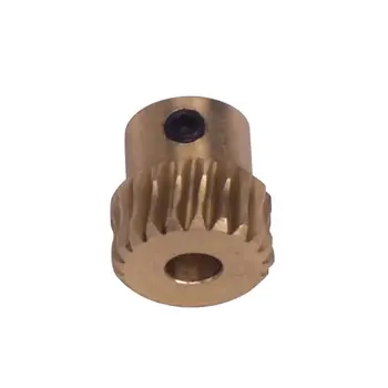 

1pair 0.5 Modulus Small Reduction Ratio of 1:10 Motor Output Copper Worm Wheel Gear For DIY