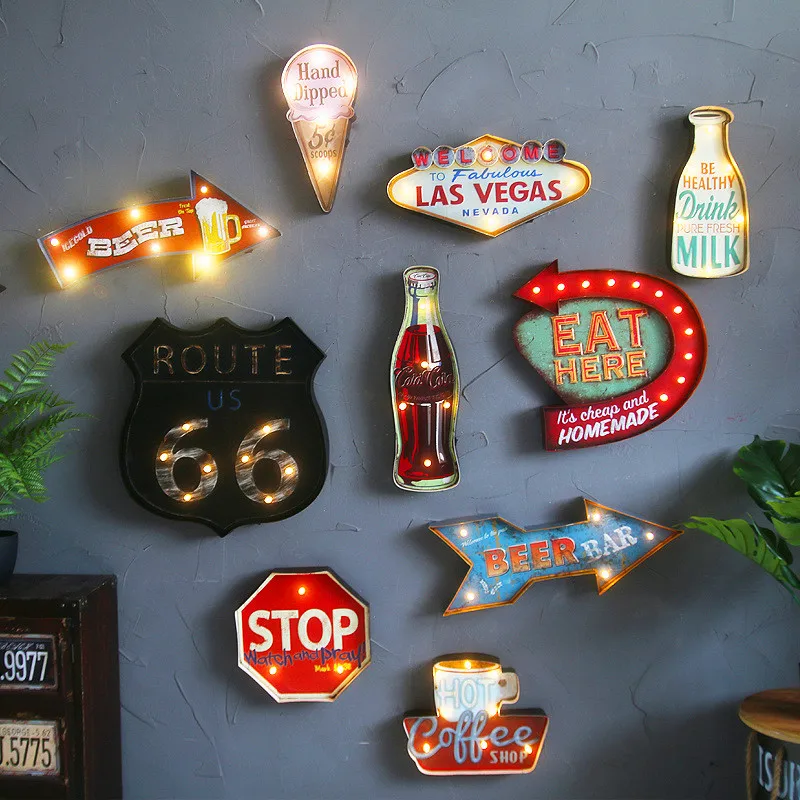 Светодиодный светильник для бара паба ресторана кафе|sign wall|sign ledsignes for home |