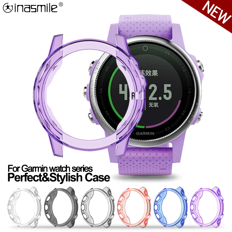 Soft Protective Case Cover For Garmin Vivoactive 4 4s 245 Watch Bumper