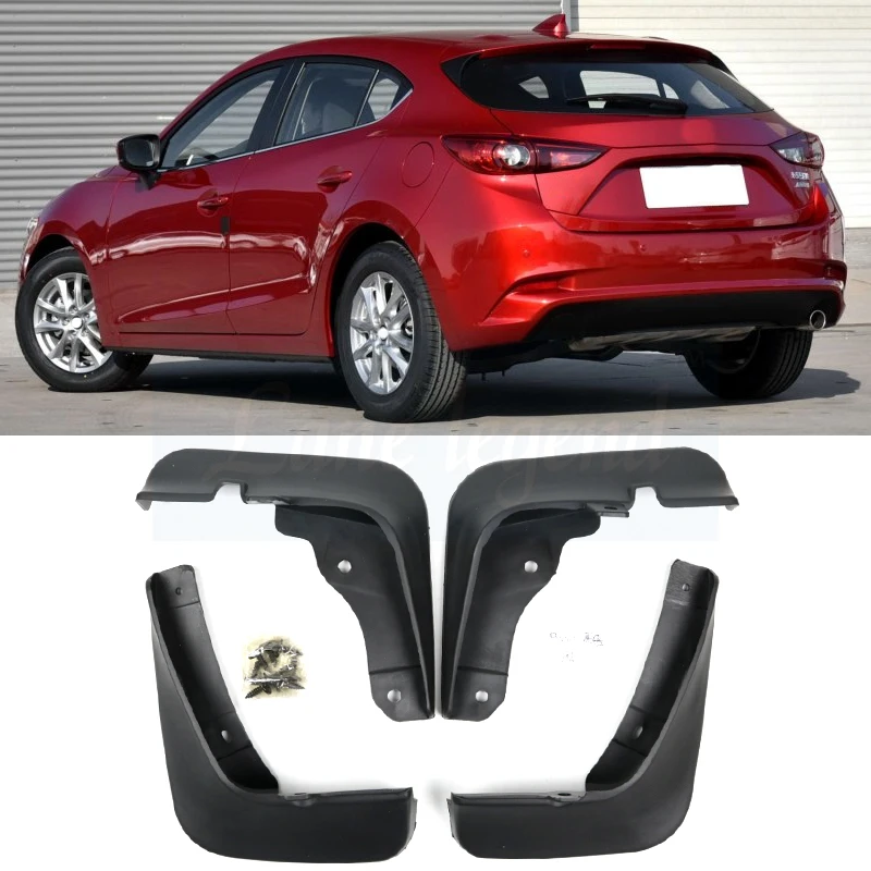 Комплект автомобильных брызговик s для Mazda 3(BM) Axela хэтчбек брызговики брызговик крыло брызговиков