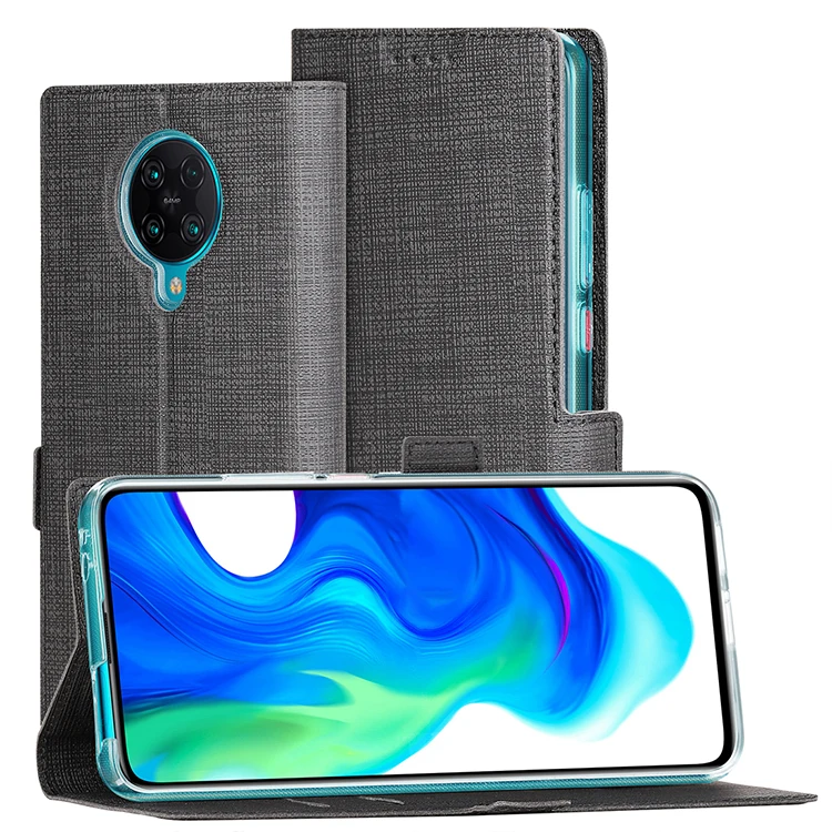Деловые чехлы для телефонов Xiaomi Poco F2 Pro Redmi K30 PRO Zoom 5G чехол кошелек с отделениями
