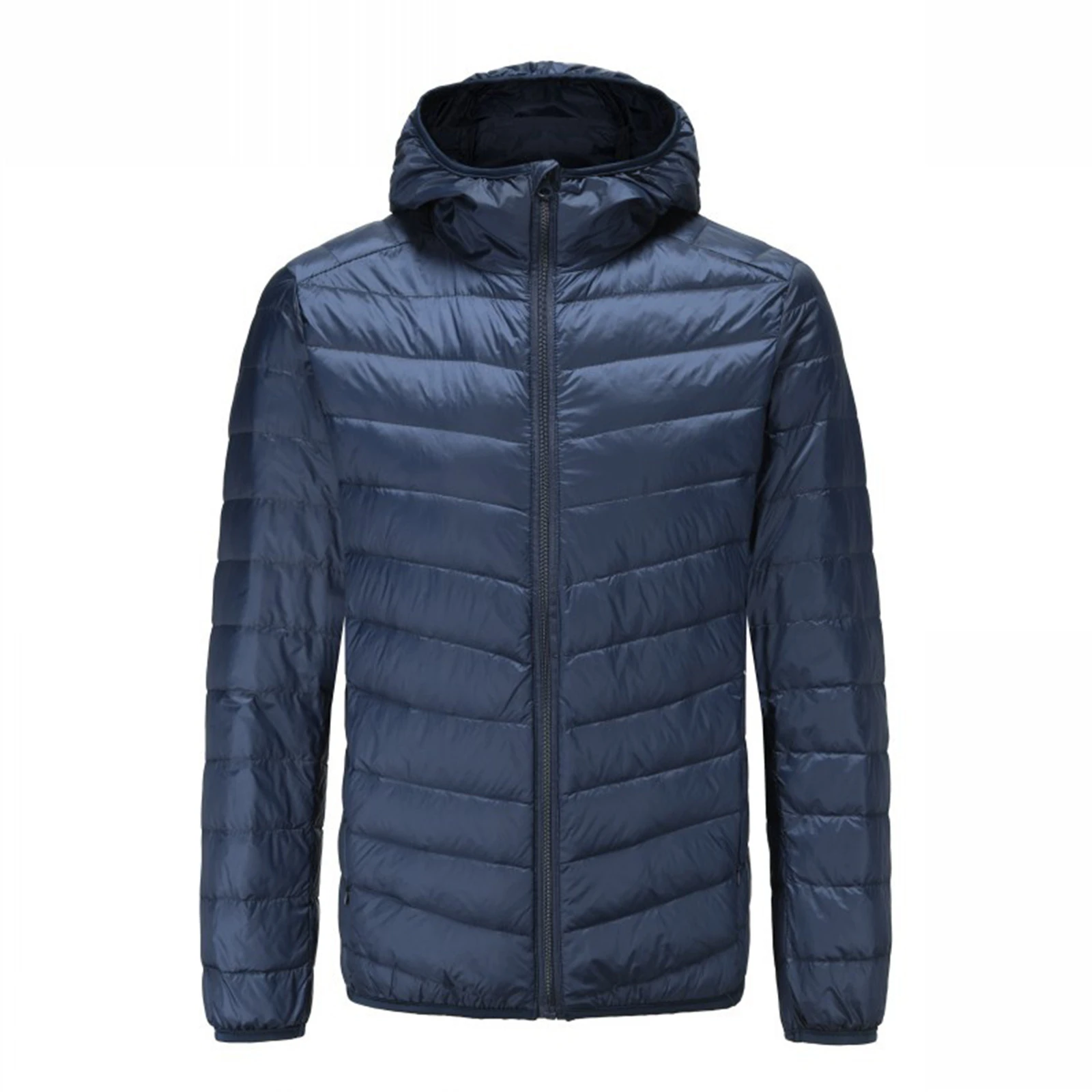 Yayu Mens Winter Down Jacket Thicken Long Sleeve Stand Neck Zipper Coat Yayu Mens Winter Down Jacket Thicken Long Sleeve Stand Neck Zipper Coat