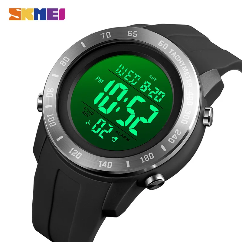 

Skmei 1524 Men Digital Sport Watches 5Bar Waterproof Stopwatch Count Down Date Male Electronic Clock Relogio Masculino 1524