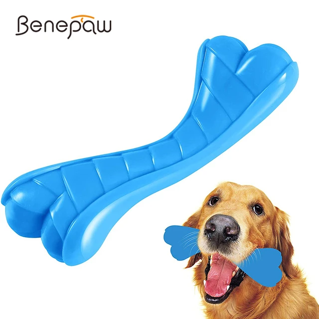 Benepaw Bite Resistant Iq Treat Dog Ball Interactive Food Dispensing Pet  Chew Toys For Small Medium Large Dogs Teeth Cleaning - Dog Toys - AliExpress