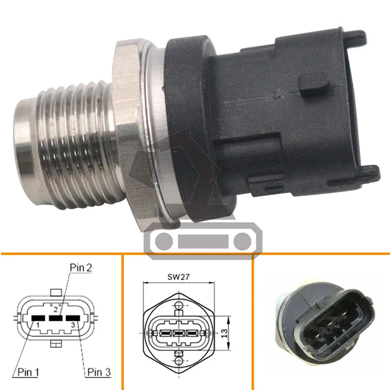 Sensor de presión de de combustible accesorio KIA Sorento Hyundai 2,5 CRDi Mitsubishi 314004A010 0281002908 0281002568|Sensor de presión| - AliExpress