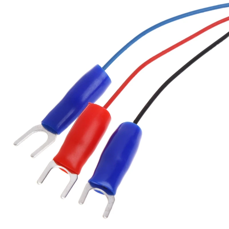 RTD PT100 Temperature Thread Cable 1M Thermocouple Probe 100mm 3 wires S03 21