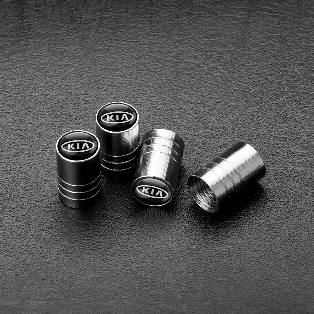 For Kia Sportage Ceed Rio Picanto Sorento Rio 3 Rio 4 K1 K2 K3 K4 4Pcs Car Tire Wheel Valve Cap Air Cover Badge Car Styling For Kia Sportage Ceed Rio Picanto Sorento Rio 3 Rio 4 K1 K2 K3 K4 4Pcs Car Tire Wheel Valve Cap Air Cover Badge Car Styling
