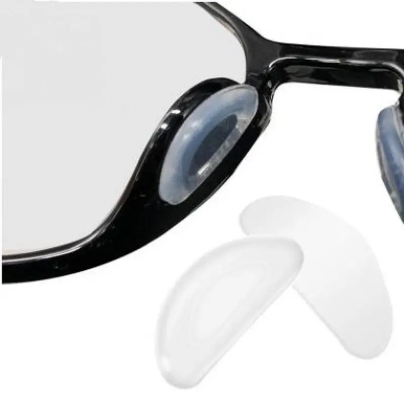 

5 Pair Anti Slip Silicone Nose Pads for Eyeglasses Sunglass Glass Spectacles Eyewear Accessories