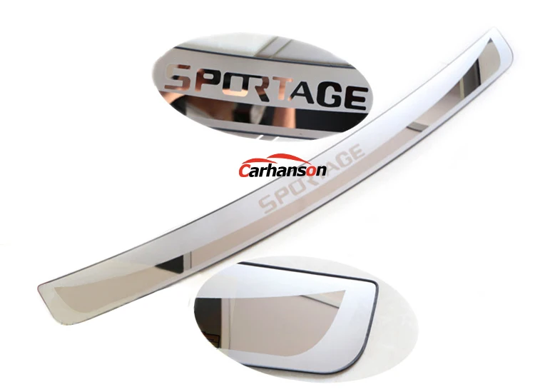 Auto Accessories For Kia Sportage Car Sticker Sedan Styling After Guard Rear Bumper Trunk Guard Door Sill Plate
