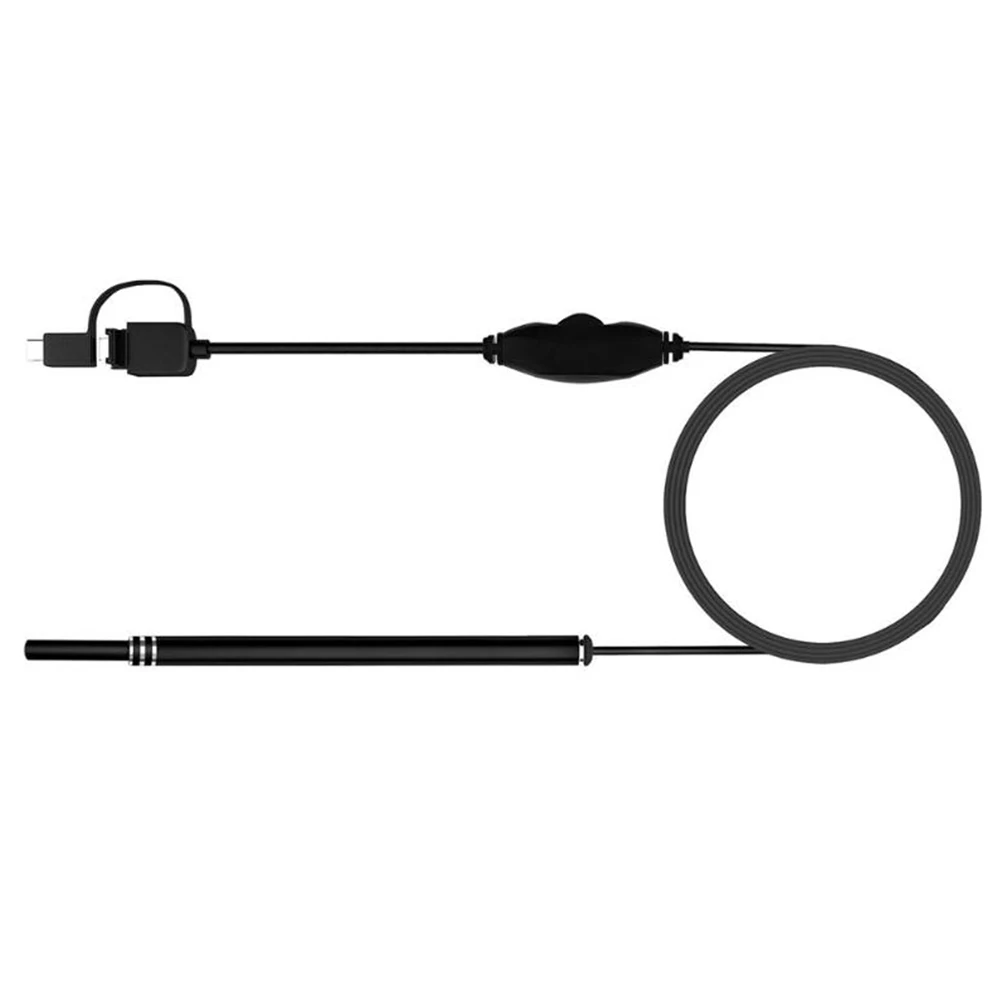 

Visual Endoscope 0.3MP USB Inspection Camera 6 LED Endoscope Ear Health Care Cleaning Endoscope