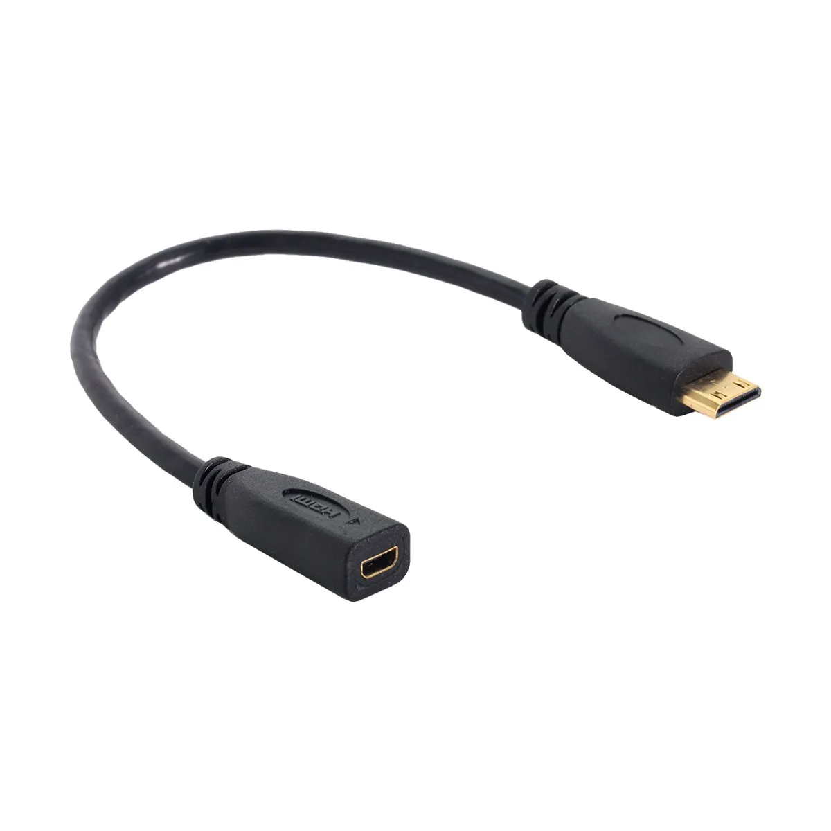 Переходник Chenyang CY Type D Micro HDMI v1.4 с гнездом мама на тип C Mini папа кабель адаптера 10