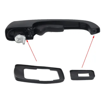 

OUTER LEFT & RIGHT FRONT DOOR HANDLE CENTRAL LOCK Repair kit FOR VW TRANSPORTER T3 79-92 rubber seal pad 251837205
