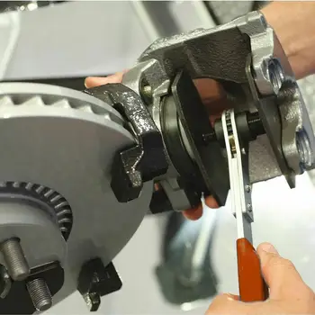 

Pushing The Caliper Back To Allow Plenty Of Room To Install Brake Pads Ratcheting Piston Spreader Press Tool Caliper Spreader