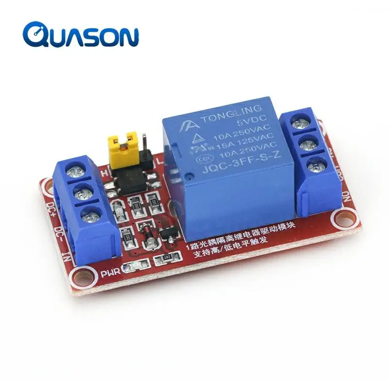 5V 12V One 1 Channel Relay Module Board Shield with optocoupler Support High and Low Level Trigger ► Photo 2/6