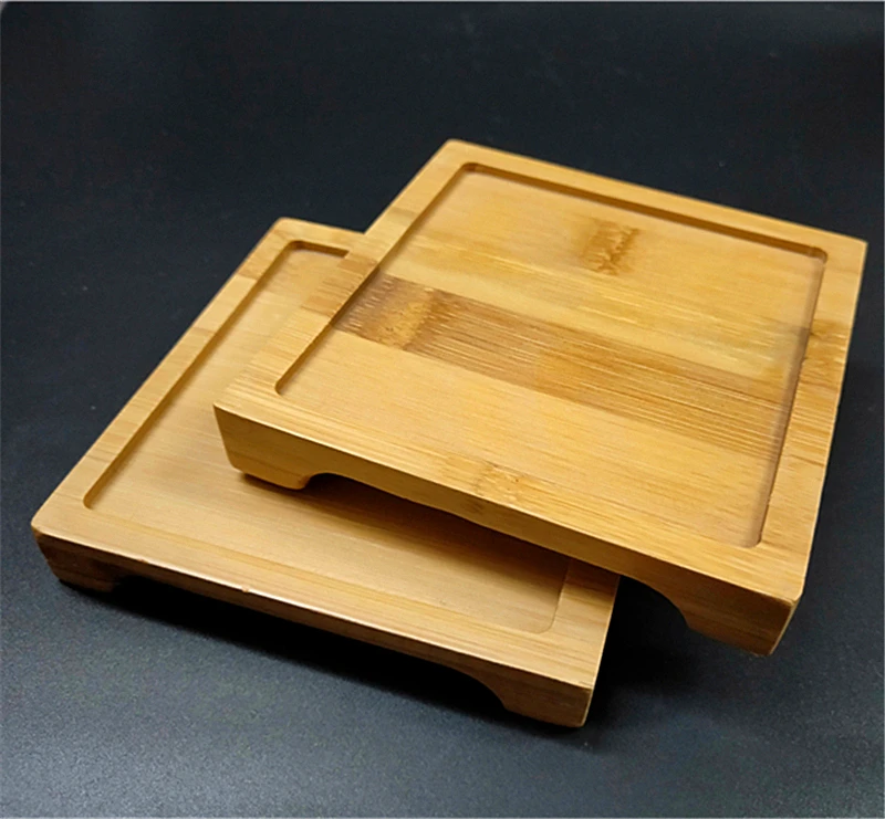 

1pcs 10.5cm Wood Coasters Table Cup Mat Kitchen Mat Pad For Bar Cocktail Bar Tool