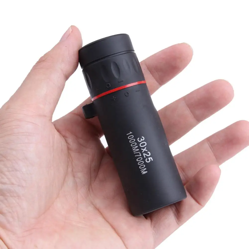 

30x25 Mini Portable BAK7 Prism Monocular Telescope for Outdoor Camping Hiking