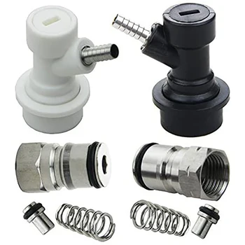 

Homebrew Beer Kegs Ball Lock,pet Female Thread Gas+Liquid pet Fit Ball Lock Homebrew Beer Dispenser Parts Tool