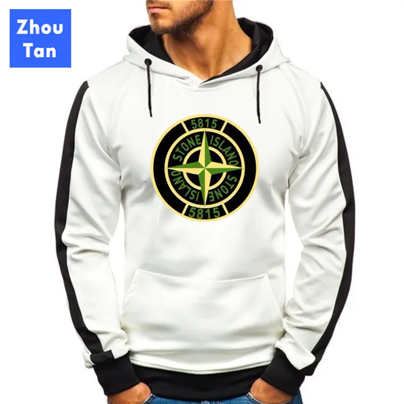 

Hoodies Streetwear for men 2020 new solid color cotton Pullover Autumn Winter Quality Hoodie Fashion Casual Genuine pocket
