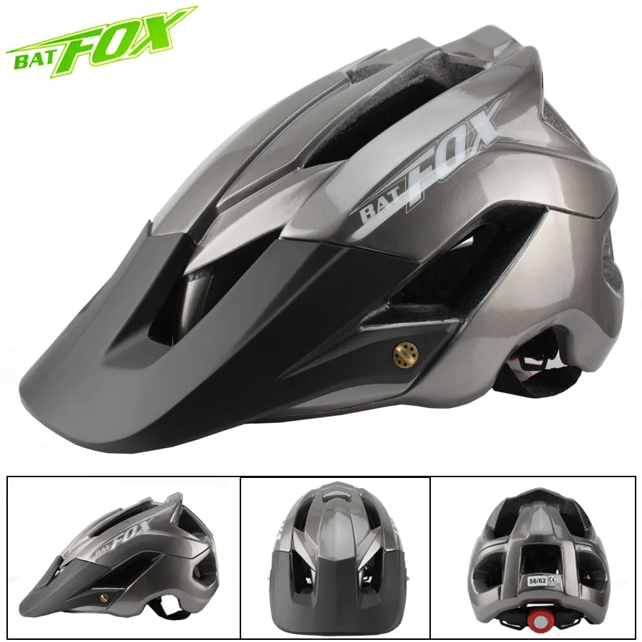 BATFOX 2019 Bicycle Helmet Men Women Road Mountain MTB Helmet Ultralight Integrally-molded Cycling Helmet Casco Ciclismo