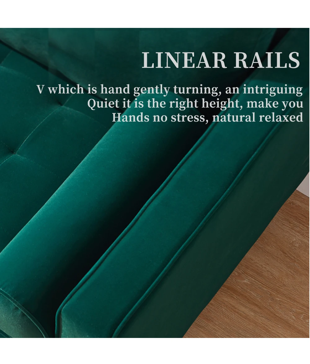 L-shaped Foldable Sofa Bed Modern Comfort Artificial Leather Black and White For Home Apartment Studio Living Room Furniture (17)