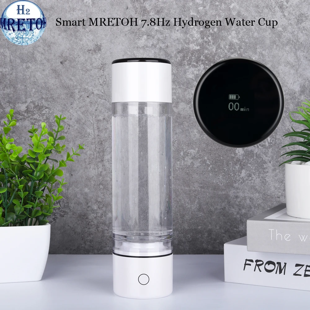 Генератор водорода Nano Cup с высоким водородом газовый вентилятор H2 щелочная бутылка для воды умный голос MRETOH