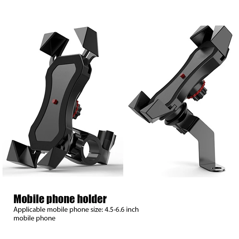 1 Second Self-Locking Electric Scooter Car Phone Holder Riding Navigation Driving One-Key Contraction Mobile | Мобильные телефоны и