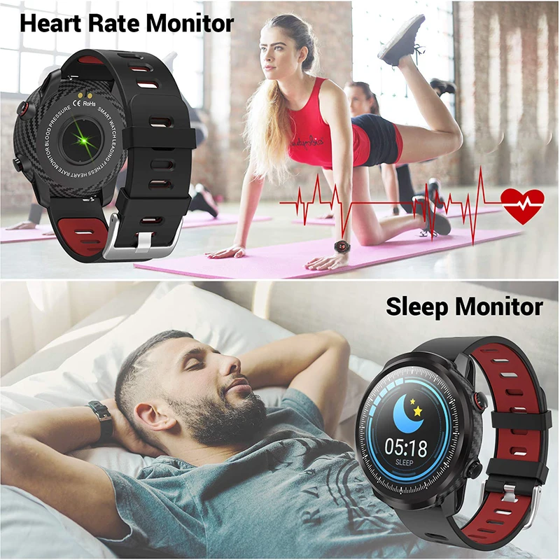 NEW L3 Full touch Smart Watch Men Women Sports Fitness Tracker Heart Rate Monitor Multiple Sport Mode Smartwatch for IOS Android