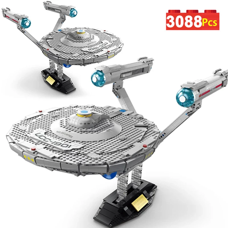 3088 шт. Детский конструктор Звездный Корабль | Игрушки и хобби