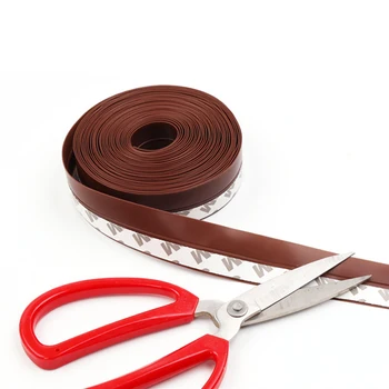

25mm/35mm window and door bottom self-adhesive dustproof, windproof and soundproof sealing strip silicone rubber sealing tape