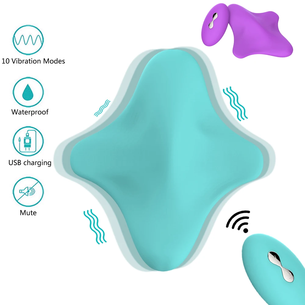 Dildo Vibrator Panties Clitoral Clit Masturbator Sex Shop Sexo Erotic Silicone Adult Wireless Remote Control Sex Toy for Women (7)