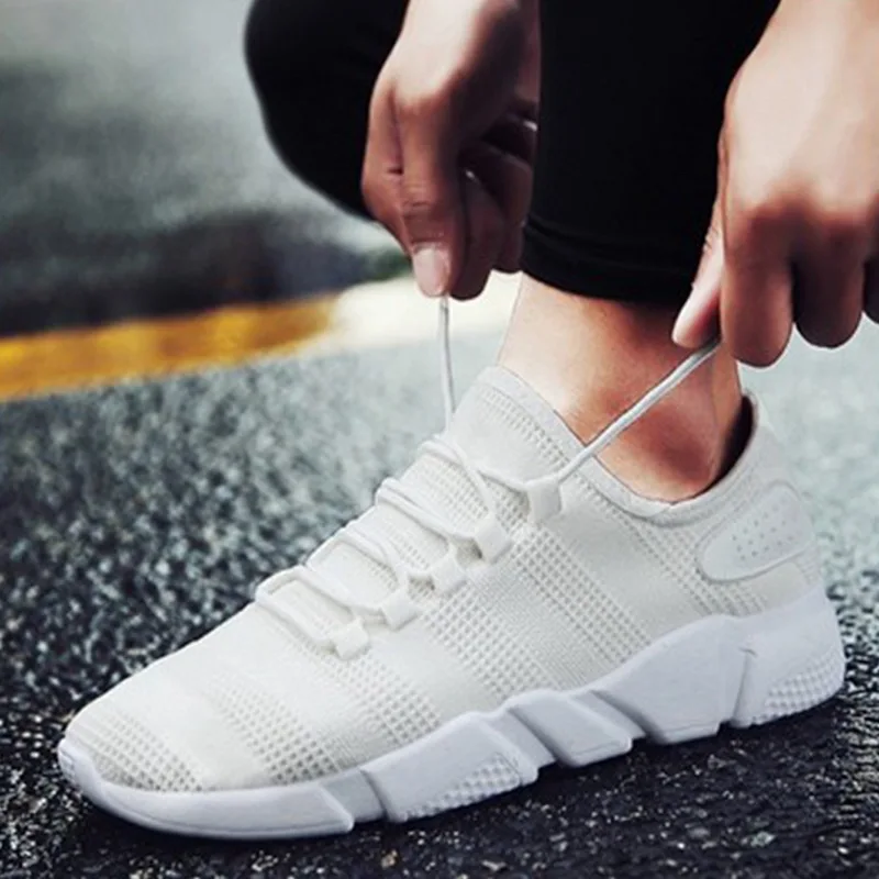 

Litthing Off White Shoes Vulcanize Shoes Size 44 Breathable Casual Sports Male Sneakers 2019 Mesh Flat Shoes Tenis Masculino