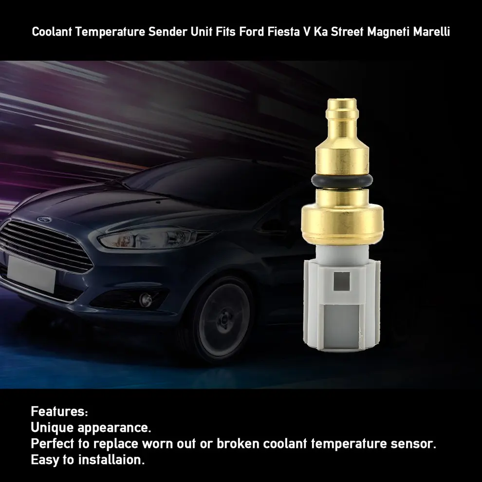 Датчик температуры охлаждающей жидкости подходит для Ford для Fiesta V Ka Street Magneti Marelli латунный пластик