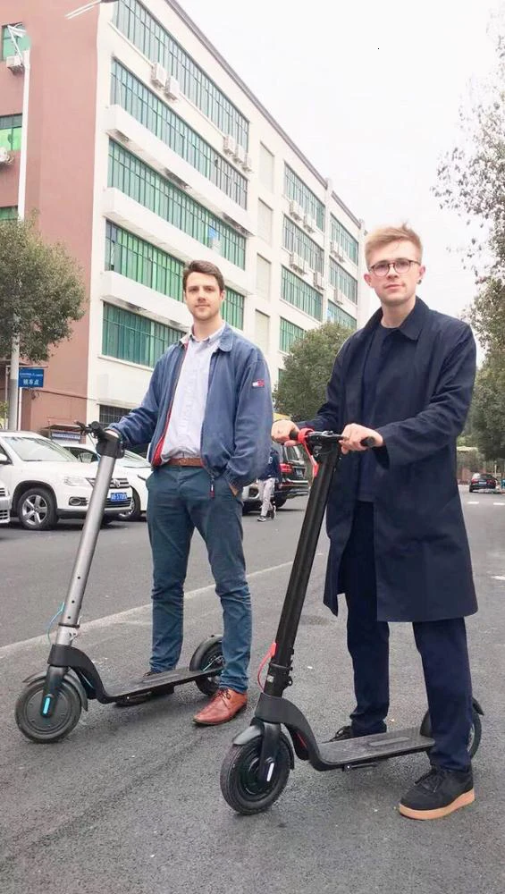 Складной электрический скутер водонепроницаемый E scooterпортативный скейтборд для