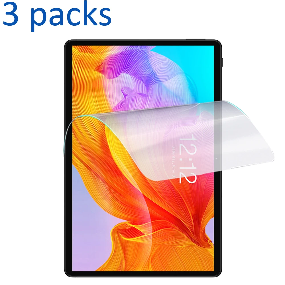 

3 упаковки мягкая защитная ПЭТ-пленка для экрана Teclast M40 M40SE T40 10,1 ''Противоударная защитная пленка