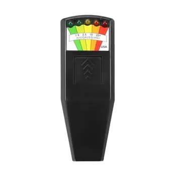 

Electromagnetic Field EMF Gauss Meter Ghost Hunting Detector Portable EMF Magnetic Field Detector 5 LED Gauss Meter