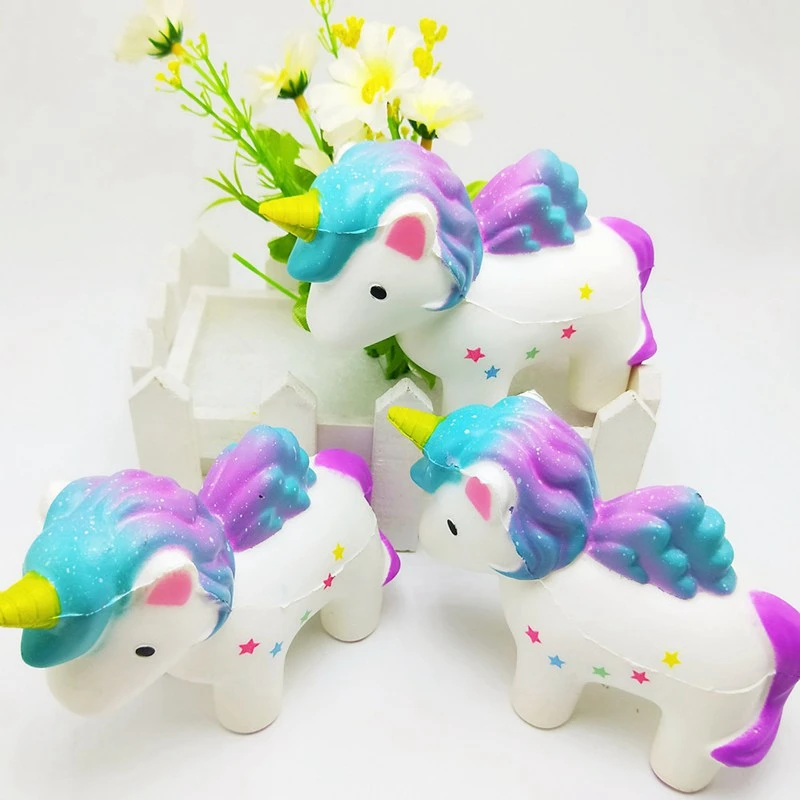 Kawaii Jumbo мягкий ароматизированный забавная игрушка-антистресс игрушки животные Анти-Стресс детская игрушка единорог сжимает стресс Новинка приколы шутка игрушка