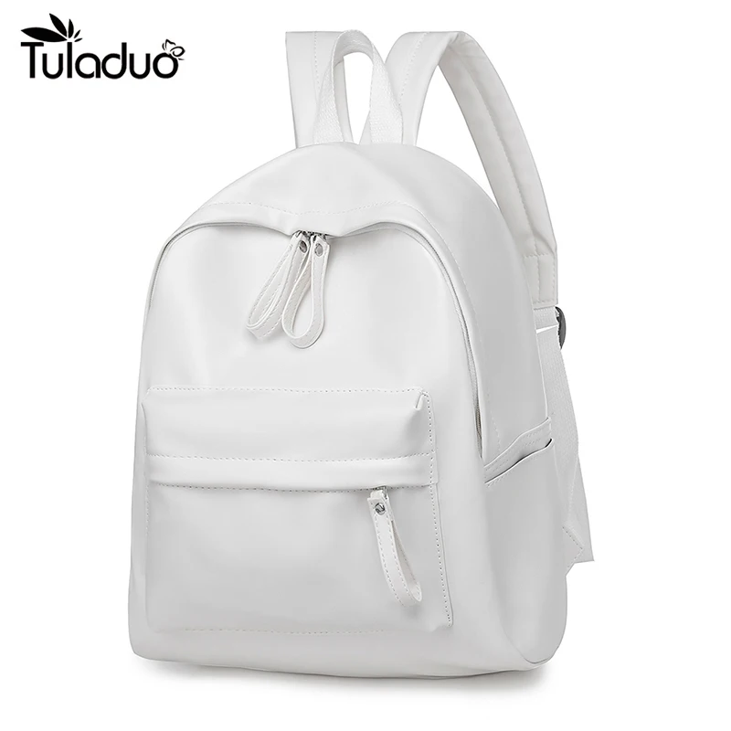 White leather backpack mens Clearance