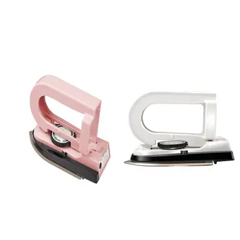 

Mini Portable Foldable Electric Steam Iron For Clothes Baseplate Handheld Flatiron For Home Travelling