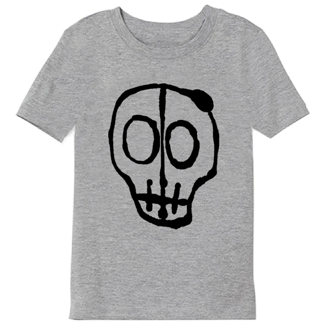t-shirt cartoon	 2021 Summer Children's T-Shirt Fashion 100% Cotton Boy T Shirt Girl Cartoon Skull Print Girl T-Shirt Top Boy Clothes 2-10Y purple t shirt childrens	 Tops & Tees